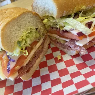 Salami sandwich