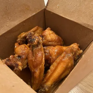 Mango habanero wings