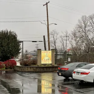 cars parked in a parking lot
