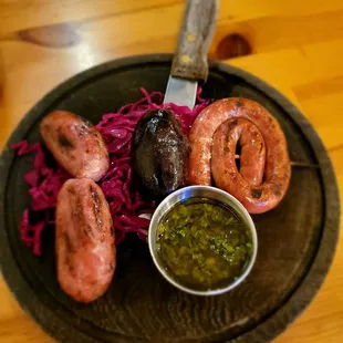 Chorizo Sample platter