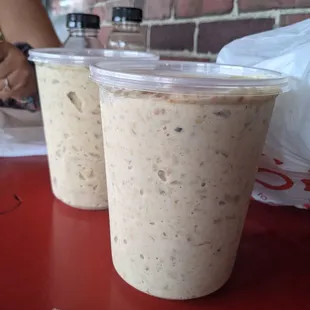 Where else can you get a delicious container of Baba this big, let alone two?!? We may have cleaned them out.