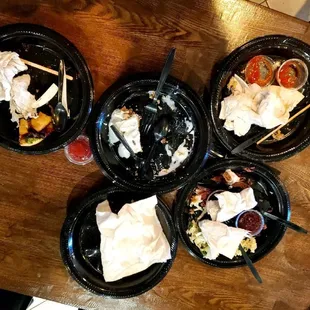 Any leftover food was definitely not due to taste, just couldn&apos;t eat it all!