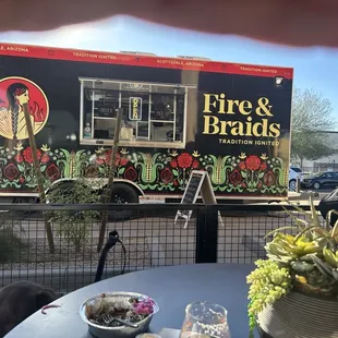 Fire &amp; Braids Food Truck