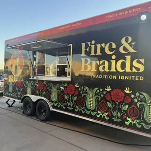 Food trailer is adjacent to Pinnacle Brewing Co. beer garden. 82nd &amp; Hayden Rd in North Scottsdale.
