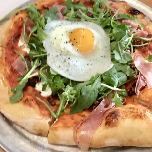 Prosciutto and Fig - prosciutto, fig, arugula, whipped ricotta