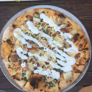 Potato pizza - literally you MUST TRY THIS!! It is the best pizza I've ever had.
