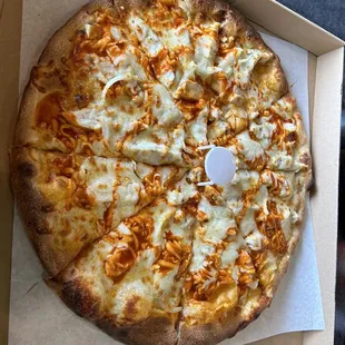Buffalo chicken pizza