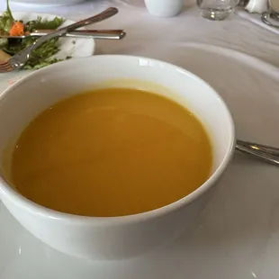 Butternut squash velouté