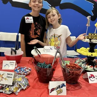 Some fun theme snacks