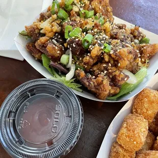 Garlic Fried Chicken - $12
