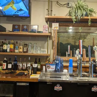 View from the bar at Fire and Stone