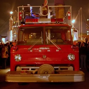 Fire Truck at Fire Arts Festival