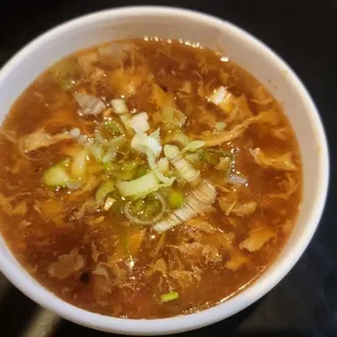 Hot and sour soup - no pork