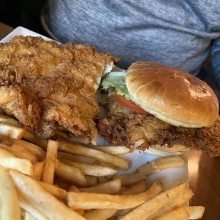 Pork Tenderloin Sandwich