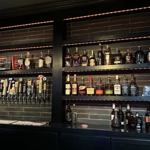 Wall of whiskey
