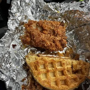 Slumber jack chicken sandwich ! Such great fried chicken!