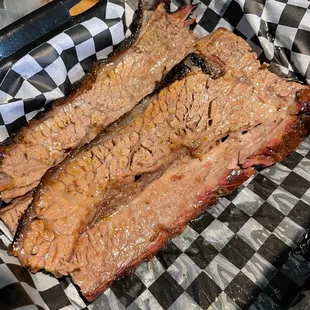 Fabulous marbled brisket. The best in town