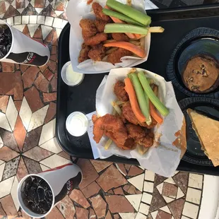 Chicken Stingers combo meal plus drinks