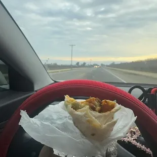 Breakfast burrito