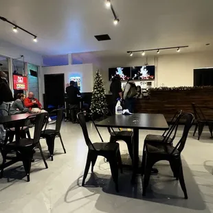 the interior of a restaurant