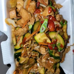 Chicken stir-fry