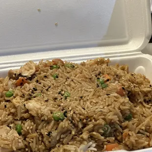 Chicken fried rice