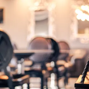 a view of a fire place