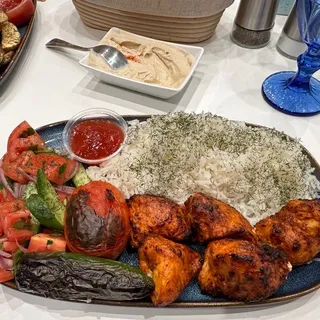 Chicken Breast BBQ Plate