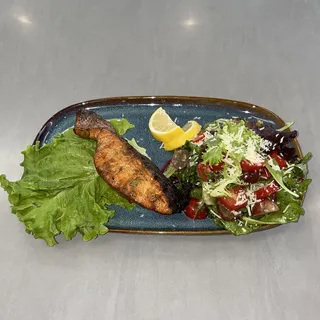 Fire House Salmon Plate