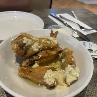 Garlic wings