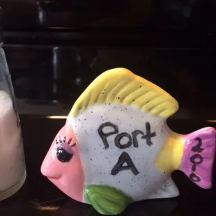 My fish I painted. Cost $12.