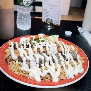 Mix beef and chicken amazing the best there is one delicious makes your taste buds go crazy and that's a fact