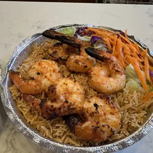 two bowls of food on a table