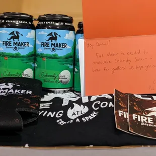 Calamity Jane - The Beer of Golf by Fire Maker Brewing in Atlanta. Gift box.