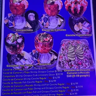 sushi and sashimi, interior