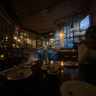 Inside