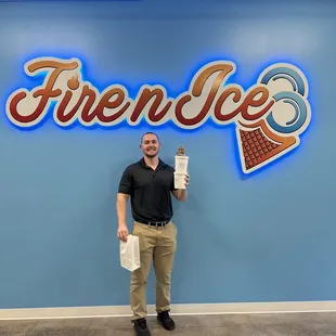 Stopped to get ice cream for the crew