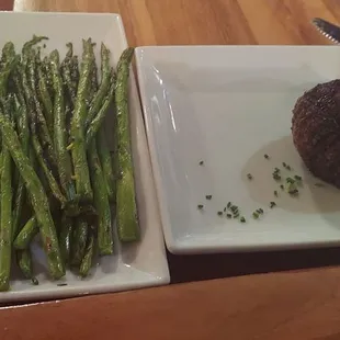 Asparagus and 6oz filet
