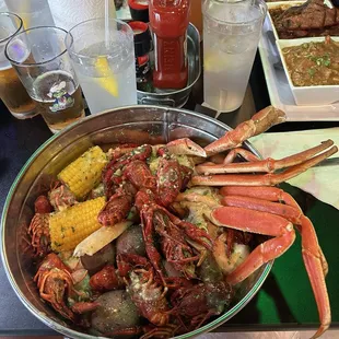 Bucket of Love w/ garlic butter sauce!