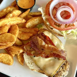 Rockin Robbie Blacken Cajun Chicken Sandwich (definitely not spicy)