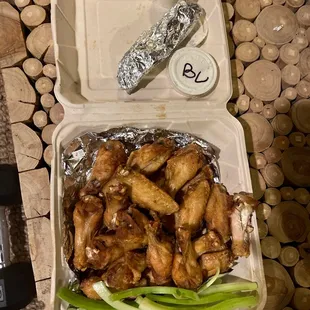 $45 WORTH OF CHICKEN WINGS... ALLEGEDLY