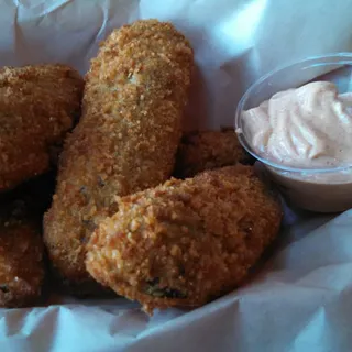Homemade Fried Pickles
