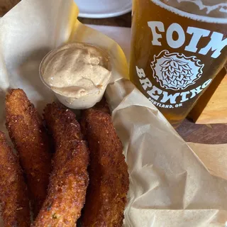 Homemade Fried Pickles
