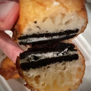 Deep fried Oreo