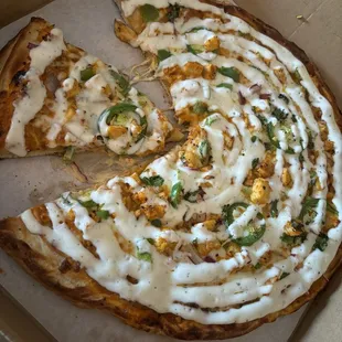 Chicken Tikka Masala Pizza