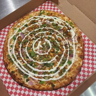 Chicken Tikka Masala Pizza