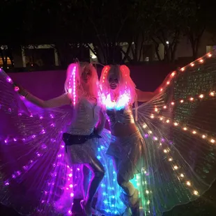 Light up wings
