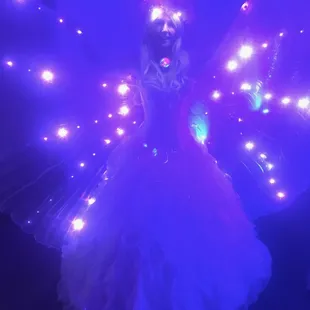 Snow Fairy with Lights