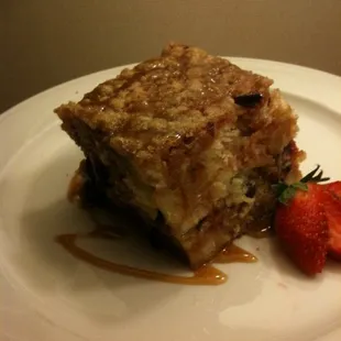 White Chocolate Bread Pudding