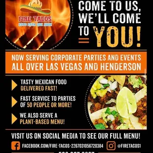 Book for your event, birthday or  any occasion.